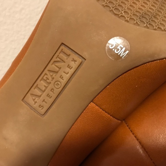 Alfani Women's Step 'N Flex Jeules Pumps in cognac size 5.5 M - Picture 12 of 13